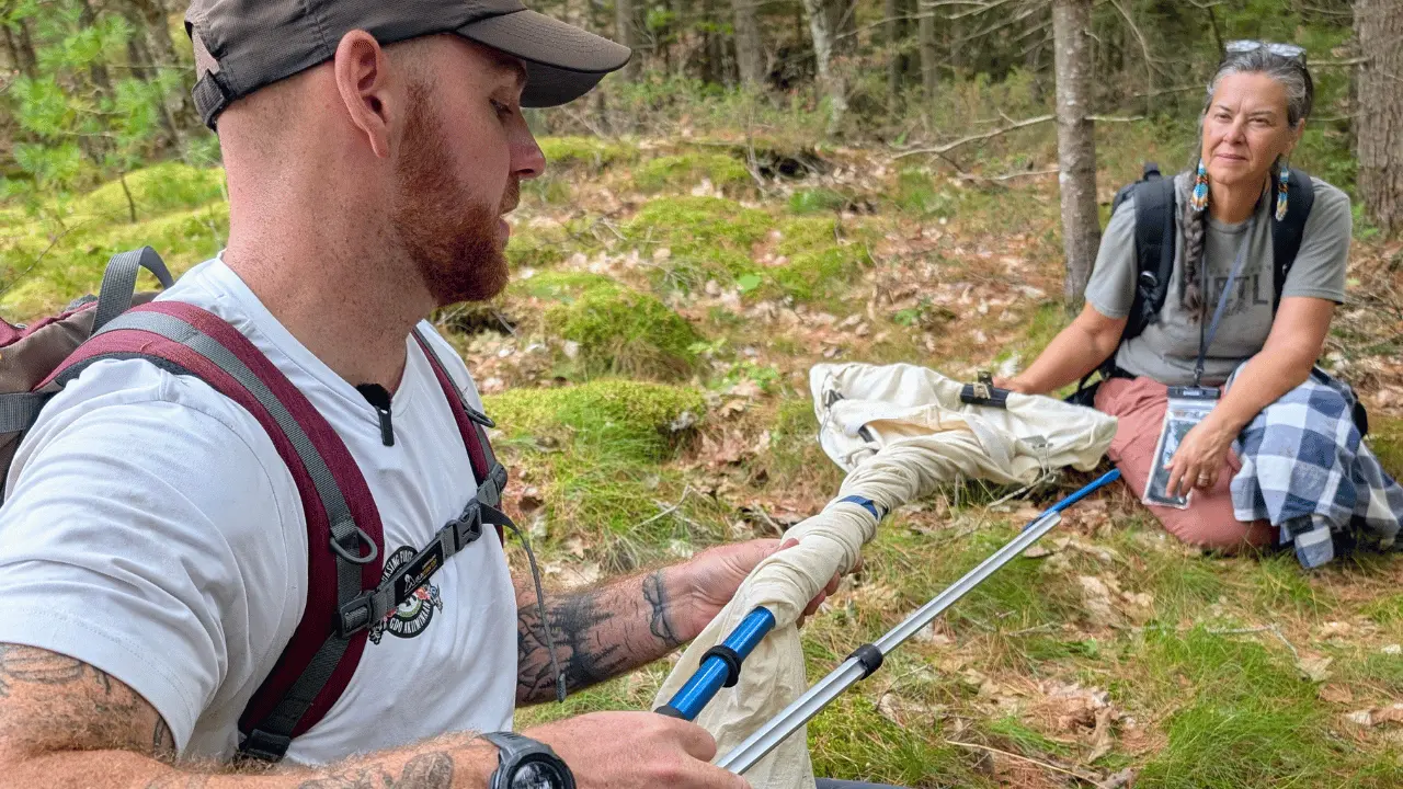 Filming work for Rattled, a documentary about the Eastern Massaauga rattlesnake in Ontario Canada